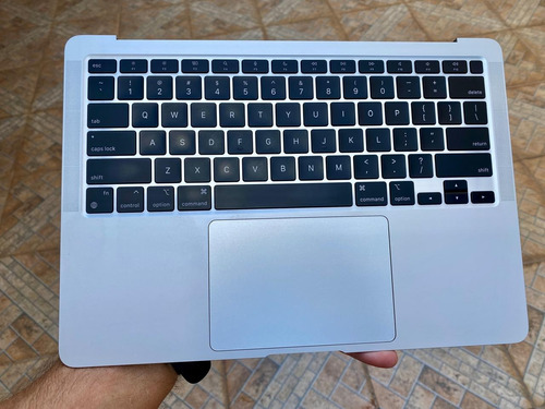 Topcase Completa Para Macbook Air 13 M1 A2337 Cinza Gray