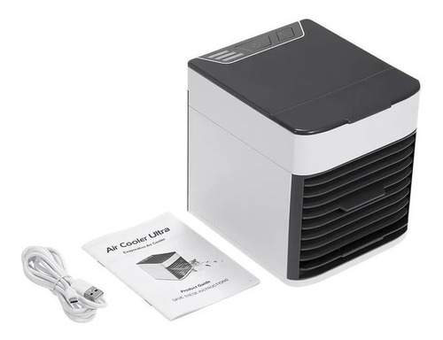Mini Ar Condicionado Portátil Umidificador Nexfan Cooler Cor Branco 110V/220V
