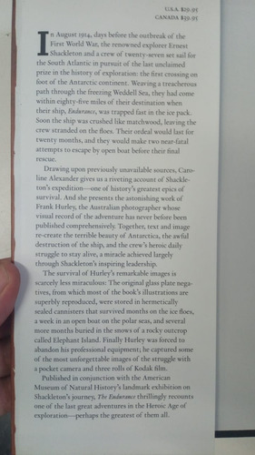 The Endurance - Shackleton Antarctic Expedition - Alexander (Usado)