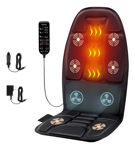 Cojín De Masaje De Espalda Relax 3000 Con Vibración
