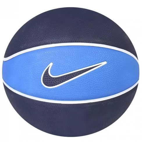 Bola de Basquete Nike Swoosh Mini Tamanho 3 - Azul Escura com Azul -  BB0634-491