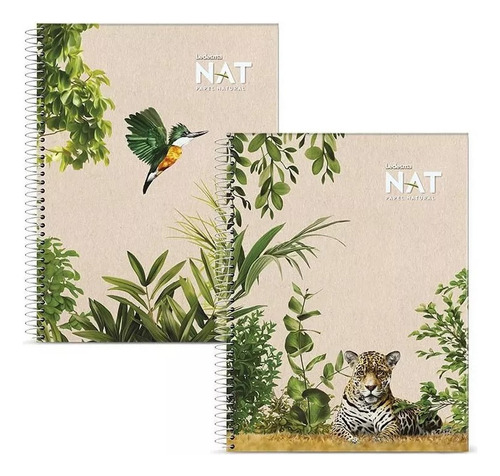 Cuaderno A4 Ledesma Nat Rayado / Cuadriculado X 70 Hojas Color Natural