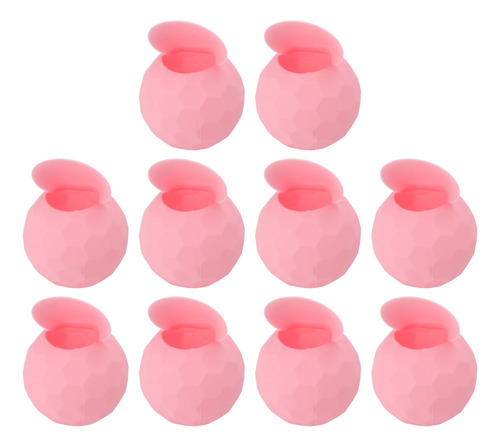 10 Globos De Agua Reutilizables, De Silicona, Autoadhesivos