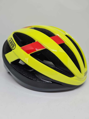 Capacete Abus Viantor Amarelo Limão/flour Oem Tam M 54-60 Cm