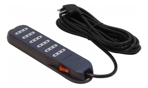 Regleta Alargadora Bticino 5mt Con 6 Enchufes, Clickbox