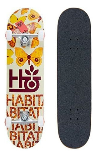 Patineta, Skatebboards Es Insecta Naranja Completo 8.