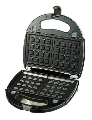 Sandwichera Kanji Waflera Grill 3 En 1 Placa Antiadherente
