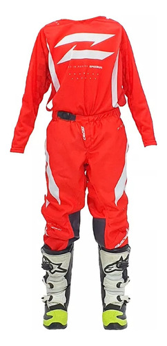 Conjunto Mx Radikal Zero Rojo Niño-allmotors-