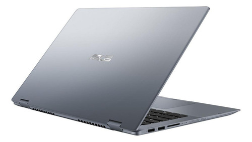 Laptop VivoBook Flip 14 TP410UA 14" color gray 8GB de Ram - 1TB HDD - Intel Core i7