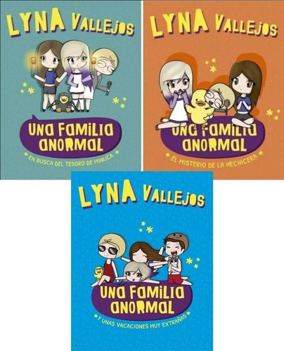 Imagen 1 de 2 de Libro - Pack Una Familia Anormal - Lyna Vallejos