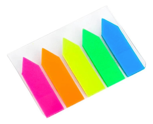 Kit 12 Notas Adhesivas Post-it Fluorescentes Subrayar Apunte