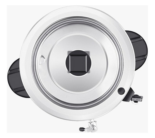 Calentador Espumador De Leche Turboblender Tb-cf165 10l Color Acero Inoxidable