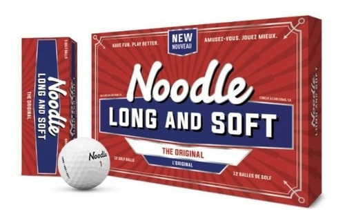 Kaddygolf Pelotas Taylormade Noodle Long & Soft - Caja X 15 