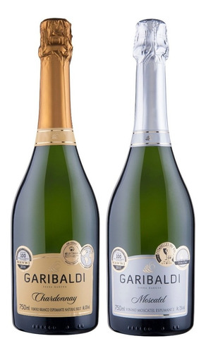 Kit Garibaldi Masterchef - Moscatel + Brut Chardonnay