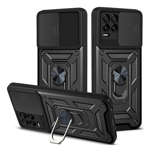 Carcasa Con Protector De Cámara Para Realme 8/8 Pro