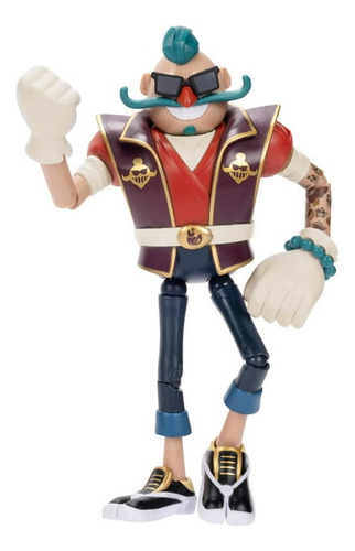 Sonic Prime - Figura Dr Deep New Yoke City - Articulado