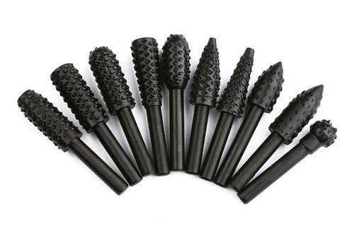 10-pack De Aleación De Acero Escofina De Madera Bur Burr