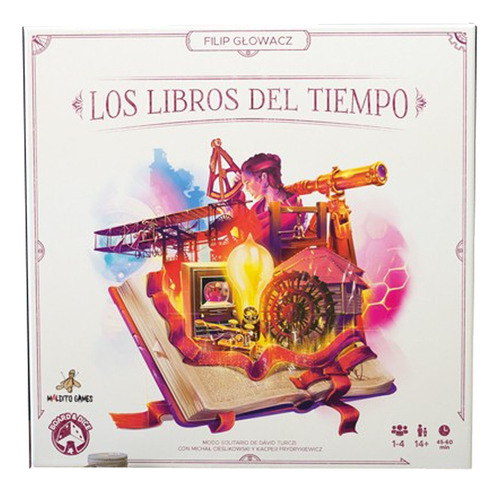 Los Libros Del Tiempo - Juego De Mesa Español Maldito Games