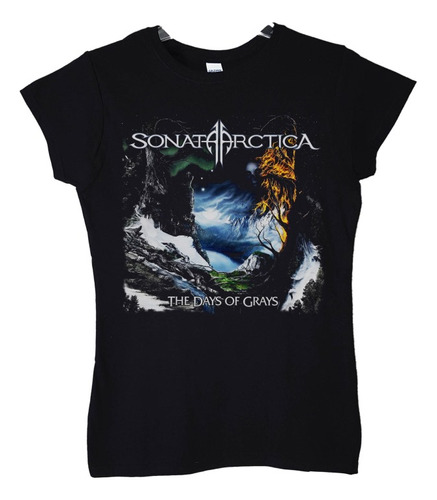 Polera Mujer Sonata Arctica The Days Of Grays Metal Abominat