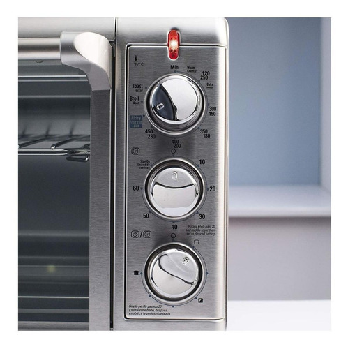 Imagen 3 de 3 de Horno de mesa eléctrico Black+Decker TO3265XSS-LA 30L plata 120V