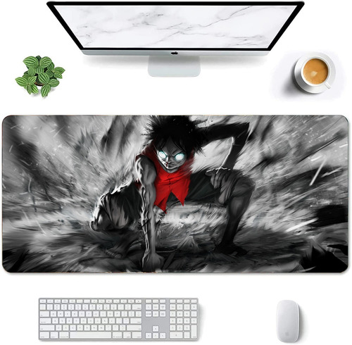 Mouse Pad Largo One Piece Arte Monkey D. Luffy 30x70cm