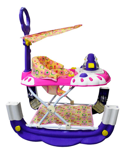 Andadera Mecedora Con Toldo Para Bebe Mecedora Pinguino