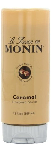 Salsa Con Sabor A Monin, Caramelo, Botellas De 12 Onzas