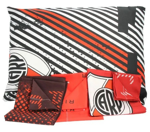 Pack 2 Fundas De Almohada Surtidas 45x80 River Plate