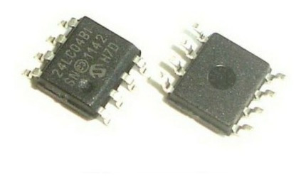 20 Circuitos Integrados 24lc04b Smd Soic8 Novo