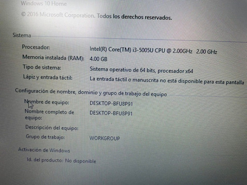 Motherboard Dell Inspiron 5558 Core I3 (Usado)