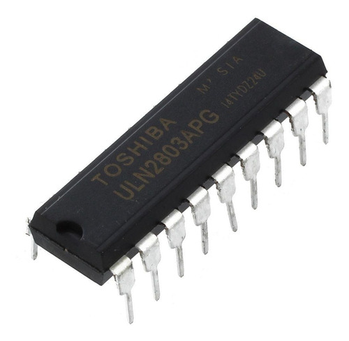 Circuito Integrado Uln2803 Uln2803apg 8 Transistor Darligton
