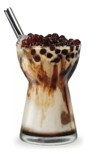 Vaso Cristal Bebidas Cafe Cocteleria Mocca 450 Ml 4 Piezas Color Transparente