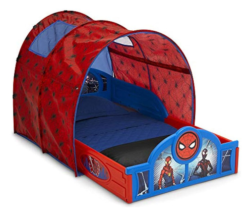 Marvel Spider-man Sleep And Play Cama Para Niños Pequeños Co