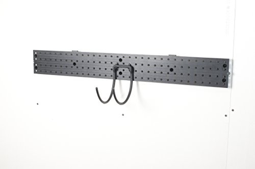 Gancho Curvado Recubierto Dorman Para 1/4puLG Pegboard, Negr