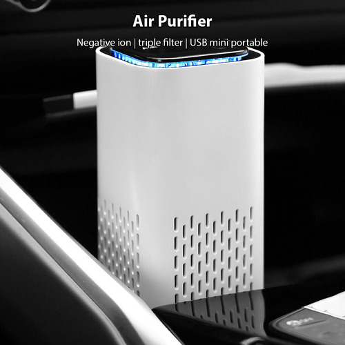 Purificador De Aire Portátil Con Luz Y Control Para Hogar/co