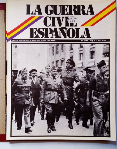 La Guerra Civil Española Tomo 2 - Hugh Thomas - Fasciculos (Usado)