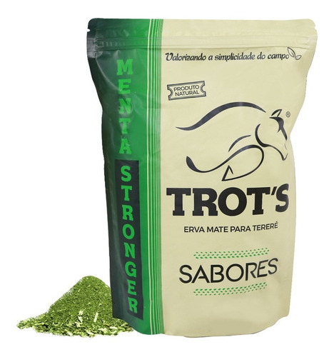 Erva mate para terere Trot's Sabores menta stronger 500g