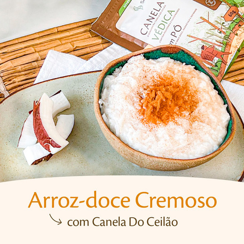Kit 6 Canela Do Ceilão Em Pó Souly 60g Védica