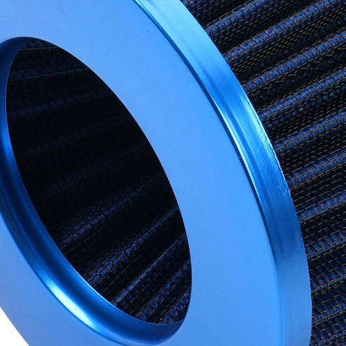 Filtro De Aire Conico Azul 75mm Auto Tuning Alto Flujo