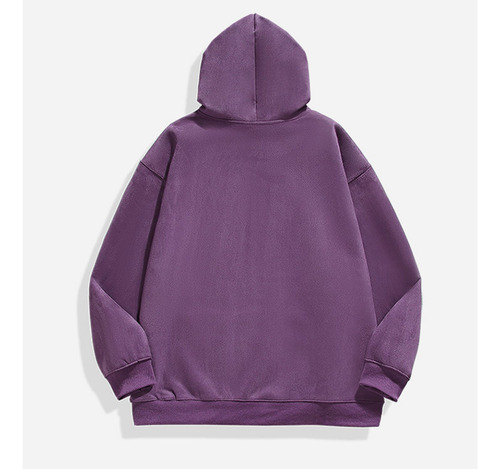 Jersey Casual De Manga Larga Con Capucha Y Cuello Redondo A