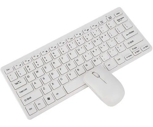 Mini Combo Teclado Y Mouse Inalámbrico K03