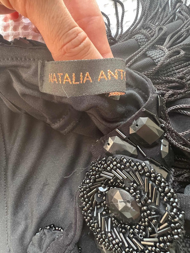 Vestido Negro Natalia Antolín (Usado)