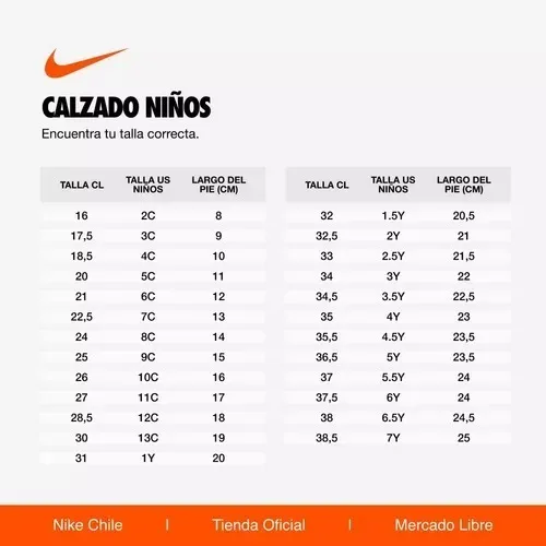 Talla us a chile nike new arrivals