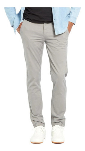 Pantalón Stretch Vestir Casual Para Hombre Chinos Slim Nyd