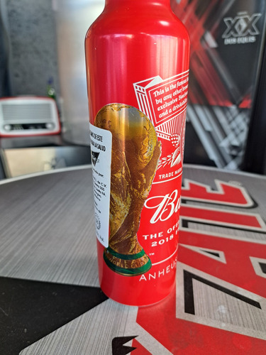 Botella Budweiser Edicion Mundial 2018 (Usado)
