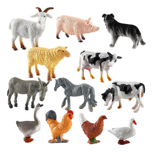 12x Mini Figuras De Acción Modelo Huevo De Pascua