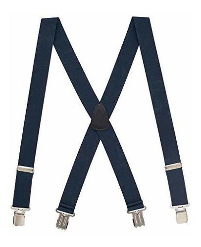 Suspenderstore Men's 1.5-inch Wide Construction Clip Suspend