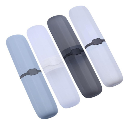4 Piezas Toothbrush Holder Estuche Cepillo Y Pasta Dientes.