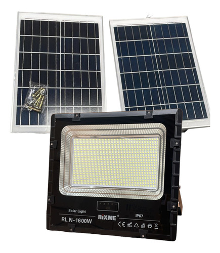 Reflector Solar 1600w Con Doble Panel De Carga