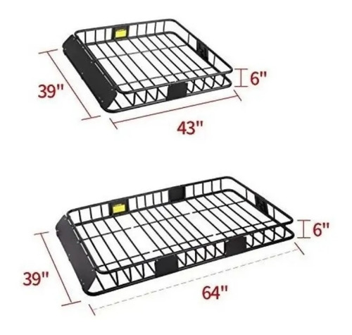 Cesta Lider De Accesorios De Carga Para Camioneta O Auto